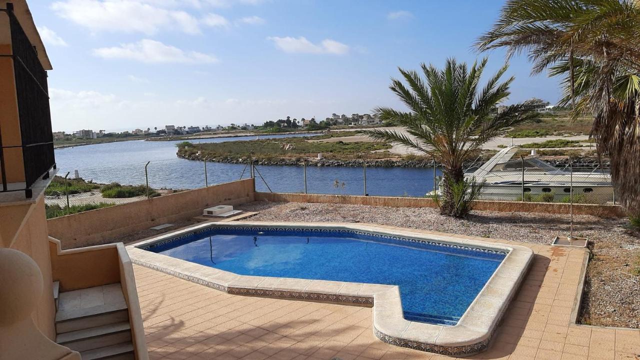 Villa En Veneziola Con Atracadero Privado Mũi đất La Manga Ngoại thất bức ảnh